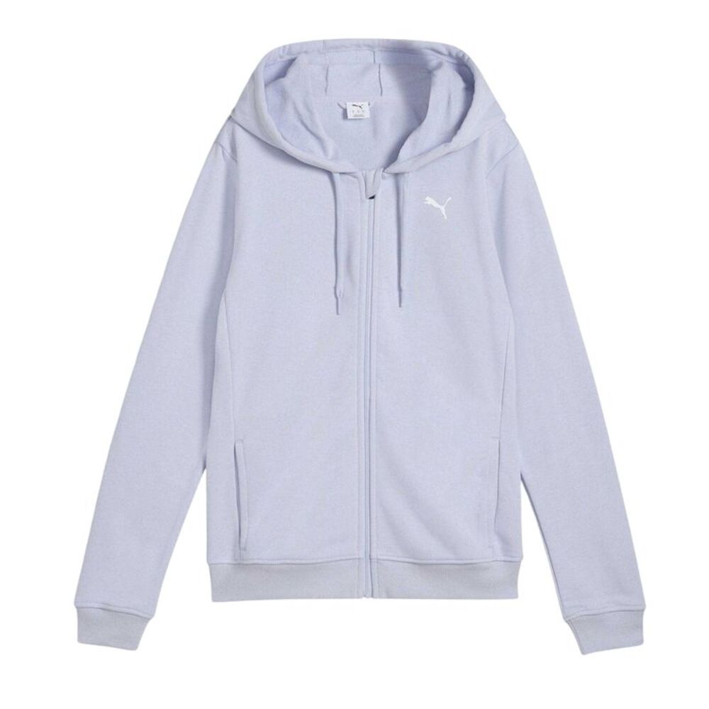 Puma Womens/Ladies Essential Fleece Full Zip Hoodie / Blue